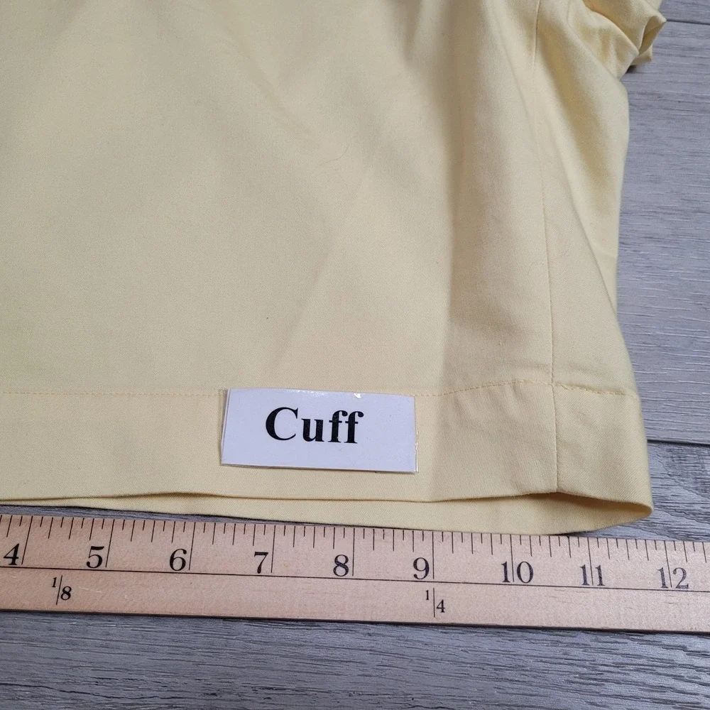 ⛳Polo Ralph Lauren Performance Golf Shorts Mens 38x9 Yellow Stretch Tailored Fit